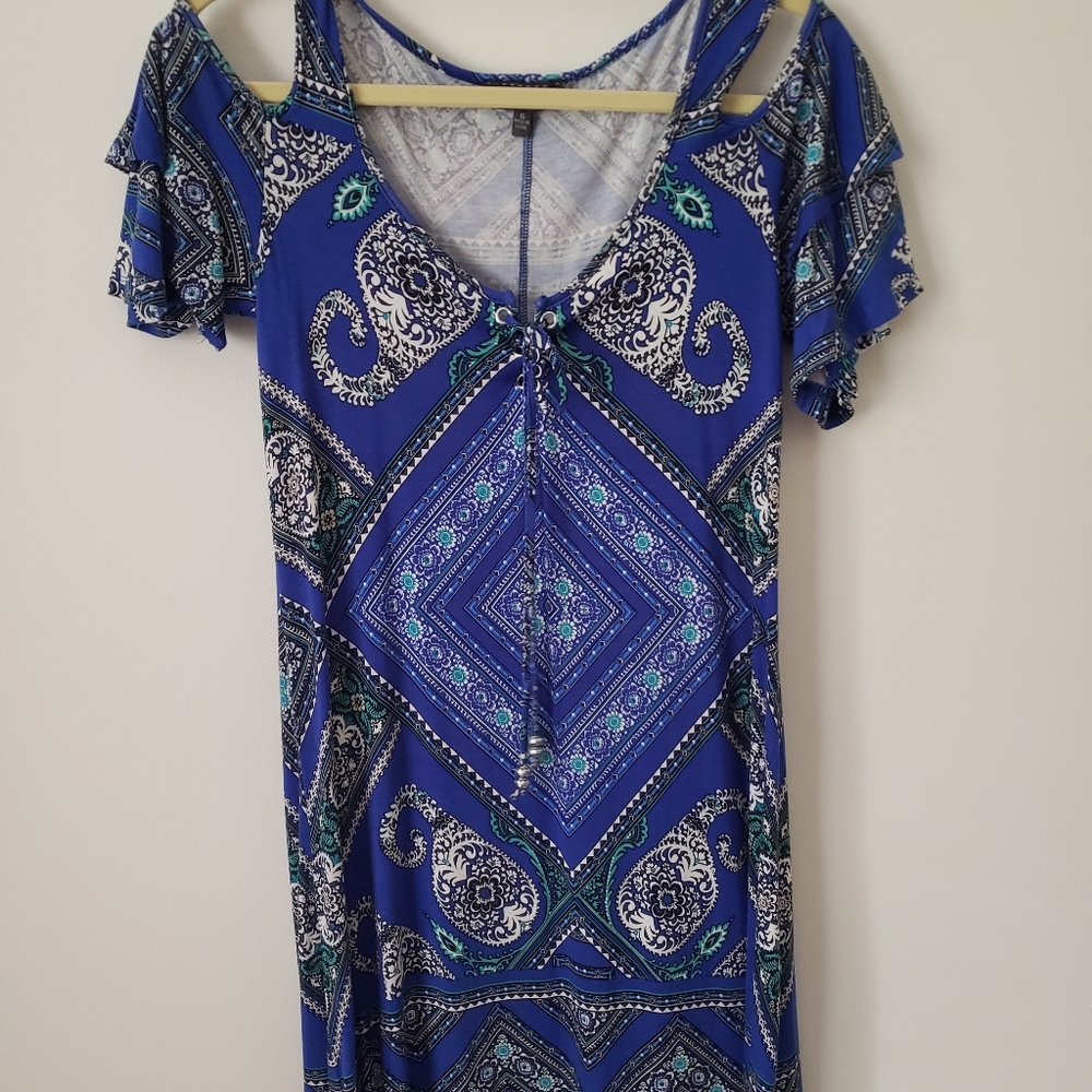 Luxology Cold Shoulder Dress